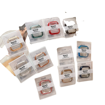 TPU védőtok Apple Watch-hoz teljes lefedettséggel és elektroplakálással (Kompatibilis az iWatch 4567 SE 8-szal)