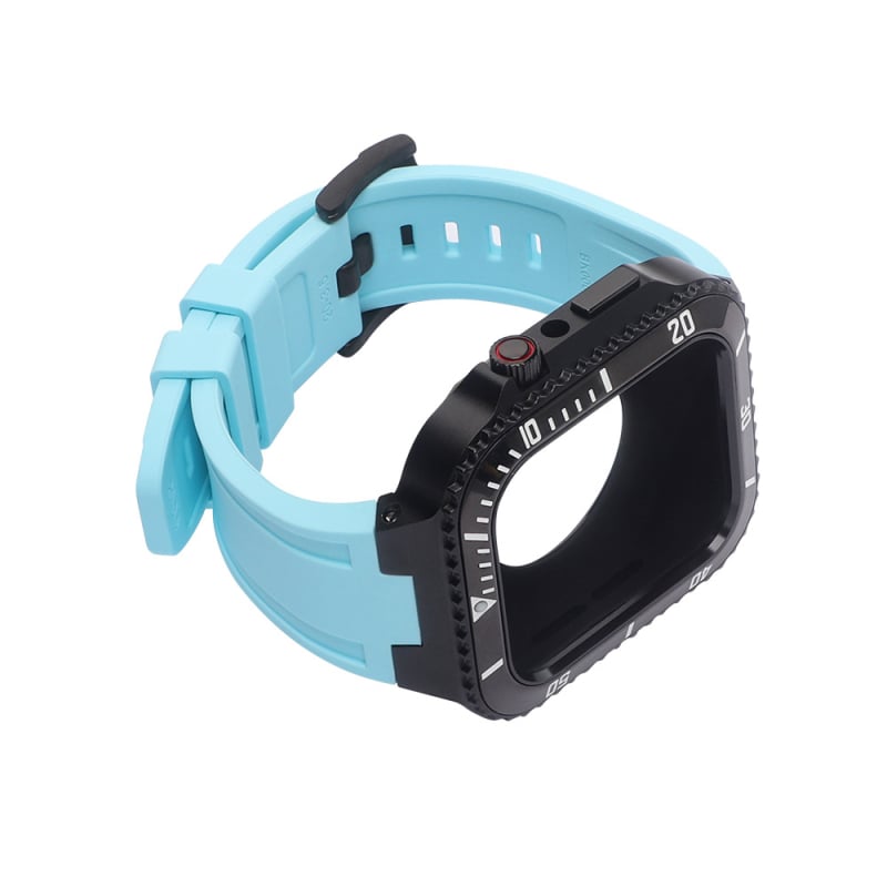 HUALIMEI kovový kryt na Apple Watch, kompatibilný so sériami 7/6/SE/5/4