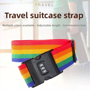 Ζώνη στήριξης αποσκευών από PU, παχύτερη, ρυθμιζόμενη, διασταυρούμενη ενίσχυση