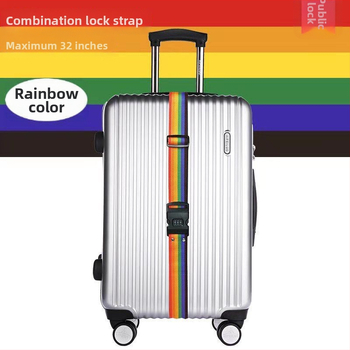 Ζώνη στήριξης αποσκευών από PU, παχύτερη, ρυθμιζόμενη, διασταυρούμενη ενίσχυση