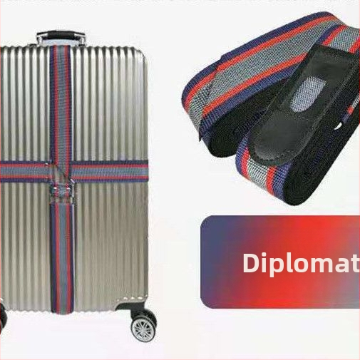 Ζώνη στήριξης αποσκευών από PU, παχύτερη, ρυθμιζόμενη, διασταυρούμενη ενίσχυση