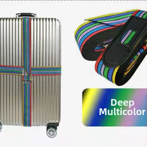 Ζώνη στήριξης αποσκευών από PU, παχύτερη, ρυθμιζόμενη, διασταυρούμενη ενίσχυση