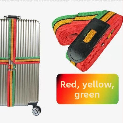 Ζώνη στήριξης αποσκευών από PU, παχύτερη, ρυθμιζόμενη, διασταυρούμενη ενίσχυση