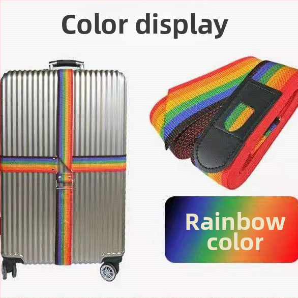 Ζώνη στήριξης αποσκευών από PU, παχύτερη, ρυθμιζόμενη, διασταυρούμενη ενίσχυση