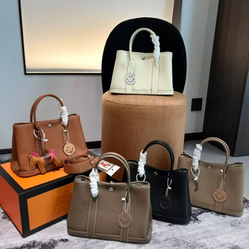 2025 novi stil garden bag od prave kože, tote torba velike kapacitete za žene