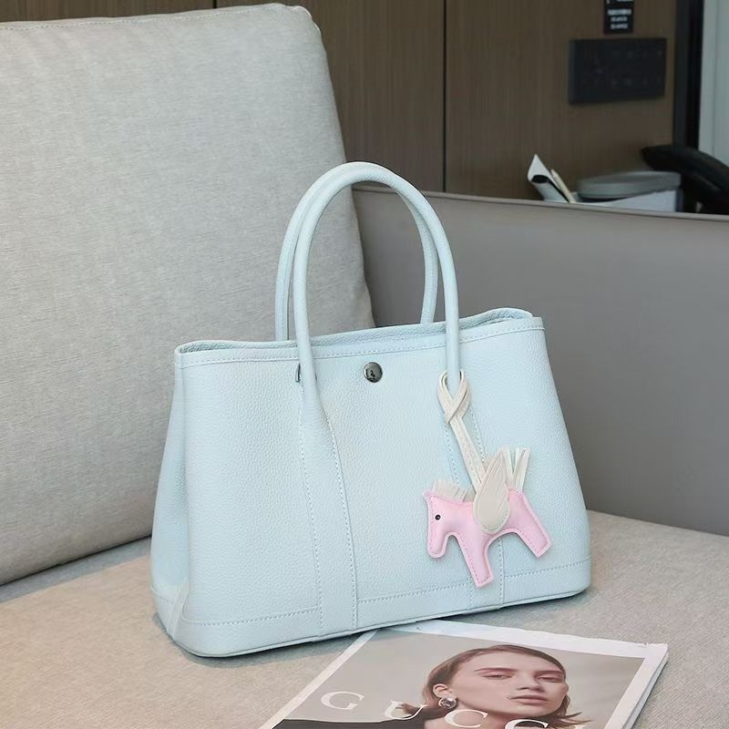 2025 novi stil garden bag od prave kože, tote torba velike kapacitete za žene