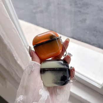 Калъф за AirPods за Apple, TPU+PC материал, Инжекционно формоване, All-inclusive стил, съвместим с Apple AirPods