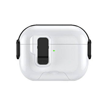 Калъф за AirPods Pro 3 – TPU+PC, многофункционален капак, Apple съвместим, модел ssd-07, инжекционно формован