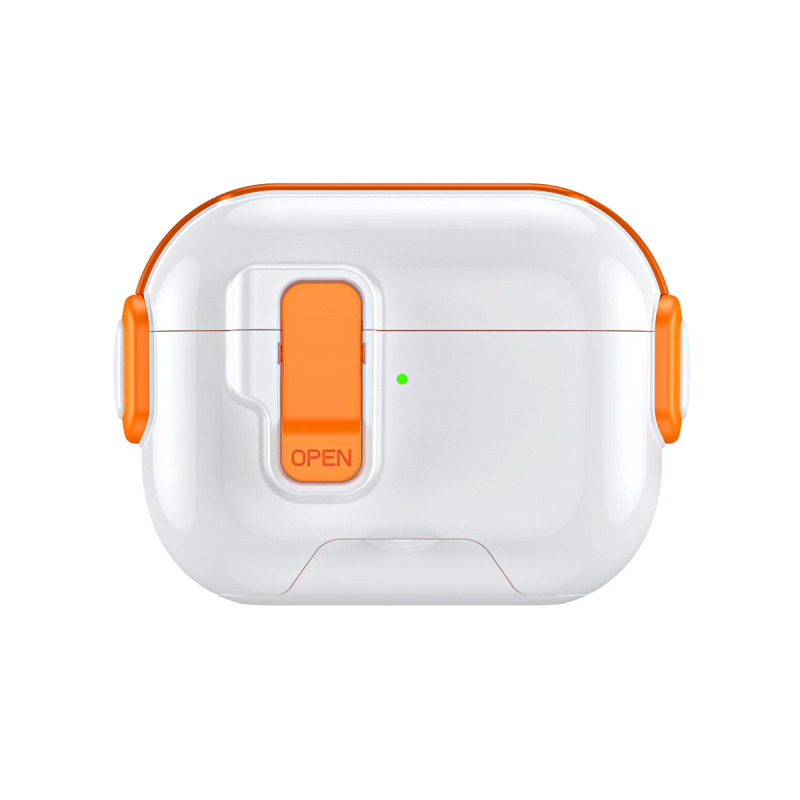 Калъф за AirPods Pro 3 – TPU+PC, многофункционален капак, Apple съвместим, модел ssd-07, инжекционно формован