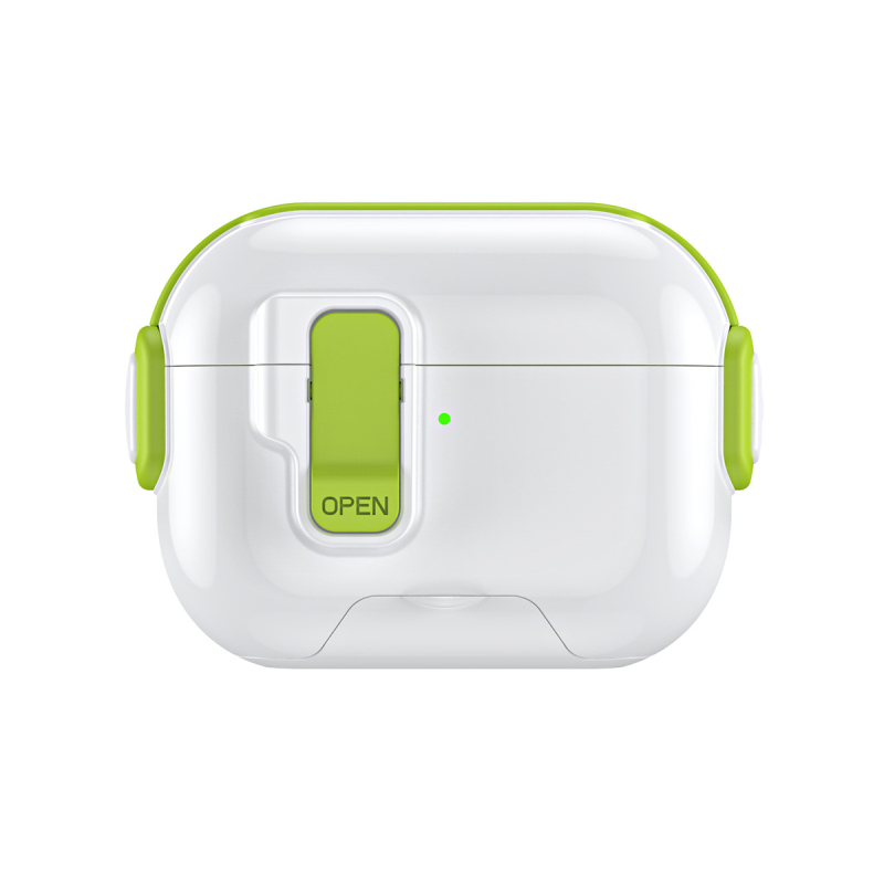 Калъф за AirPods Pro 3 – TPU+PC, многофункционален капак, Apple съвместим, модел ssd-07, инжекционно формован