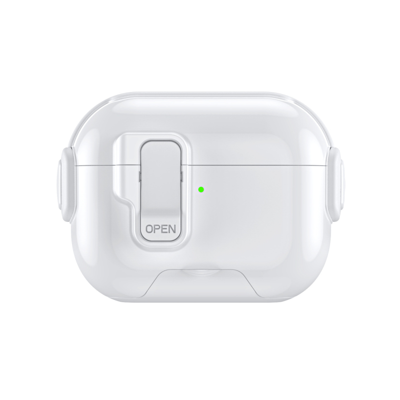 Калъф за AirPods Pro 3 – TPU+PC, многофункционален капак, Apple съвместим, модел ssd-07, инжекционно формован