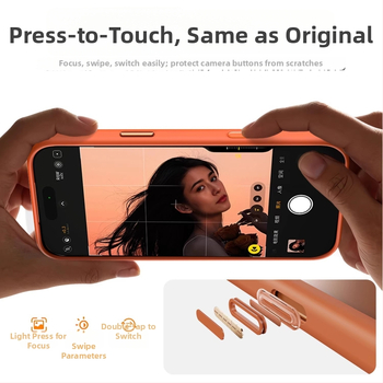 Защитен калъф за iPhone 17 серия с прецизни отвори за камерата, сваляем дизайн, TPU+PC, горещо пресован корпус, анти-падане