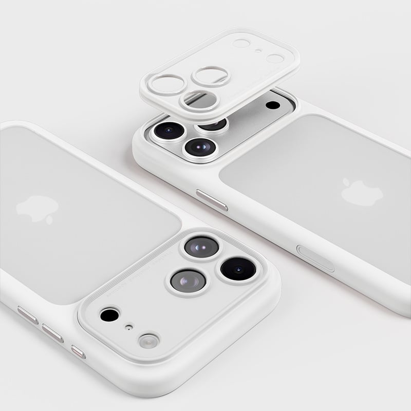 Защитен калъф за iPhone 17 серия с прецизни отвори за камерата, сваляем дизайн, TPU+PC, горещо пресован корпус, анти-падане