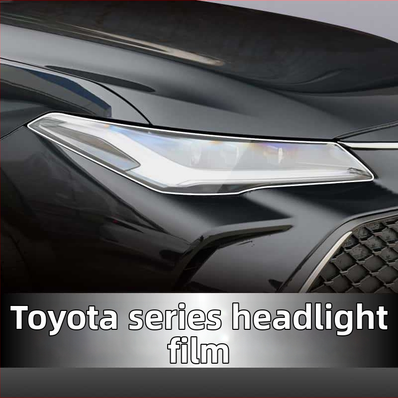 Automašīnas priekšējā luktura plēves uzlikšana Toyota Camry, Highlander, RAV4, CHR, Land Cruiser | Hidrogeliska filma | Zīmols: QiuYiming