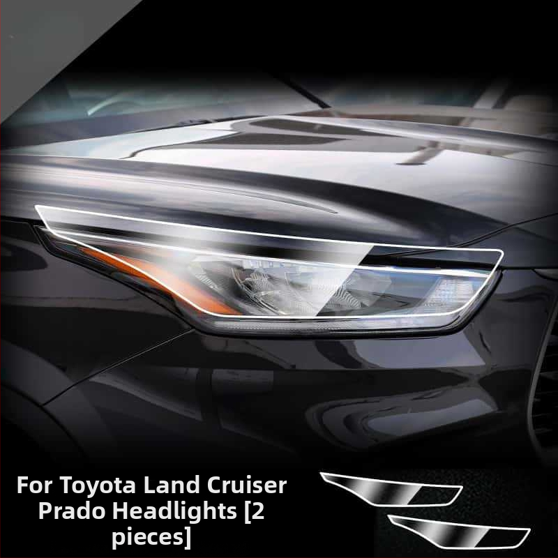 Automašīnas priekšējā luktura plēves uzlikšana Toyota Camry, Highlander, RAV4, CHR, Land Cruiser | Hidrogeliska filma | Zīmols: QiuYiming