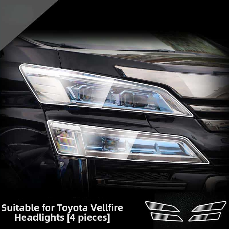 Automašīnas priekšējā luktura plēves uzlikšana Toyota Camry, Highlander, RAV4, CHR, Land Cruiser | Hidrogeliska filma | Zīmols: QiuYiming