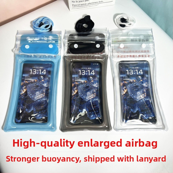 Etui impermeabil pentru telefon OTHRE, PVC, cu logo personalizabil, destinat activităților în aer liber