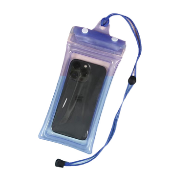 Etui impermeabil pentru telefon OTHRE, PVC, cu logo personalizabil, destinat activităților în aer liber