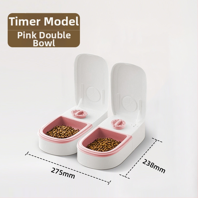 Автоматичен подавач за домашни любимци сензорно отваряне на капака и таймер за свежест, керамична купа; модел Timing sensor, тегло 500 g, без управление чрез приложение