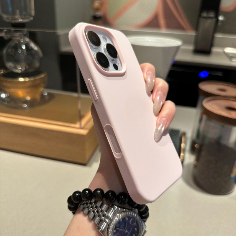 Силиконов защитен калъф за iPhone – антипадение, релефна повърхност, съвместим с iPhone 13/14, 15 Pro/Max, 16/17 Pro/Max и iPhone 17 Air