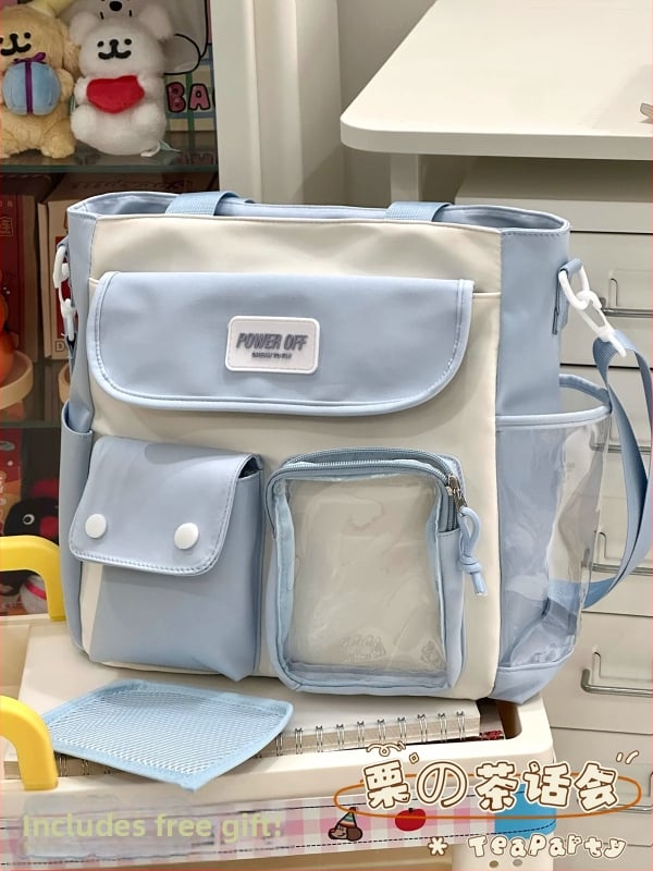 Ženská taška cez rameno v japonskom štýle, jar 2025, zvislá štvorcová silueta, materiál: hodváb s kvetinovým vzorom, otvorenie s klapkou, vonkajšia trojrozmerná taška