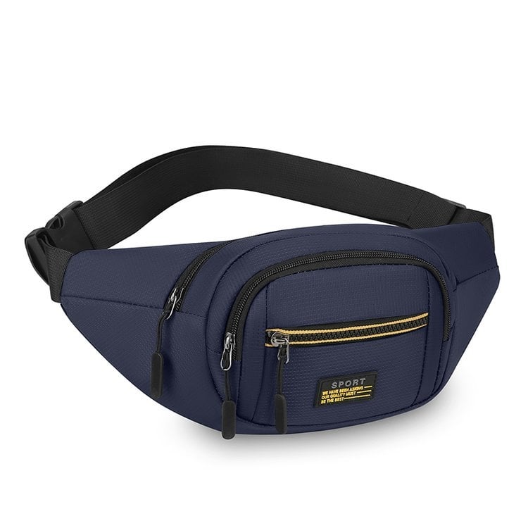 Vyrų krūtinės rankinė miesto minimalistiniam stiliui, Oxford audinys, kvėpuojanti, ultra lengva ir dėvėjimui atspari