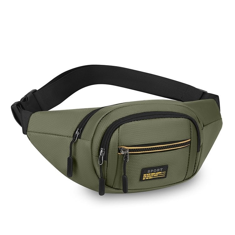 Vyrų krūtinės rankinė miesto minimalistiniam stiliui, Oxford audinys, kvėpuojanti, ultra lengva ir dėvėjimui atspari