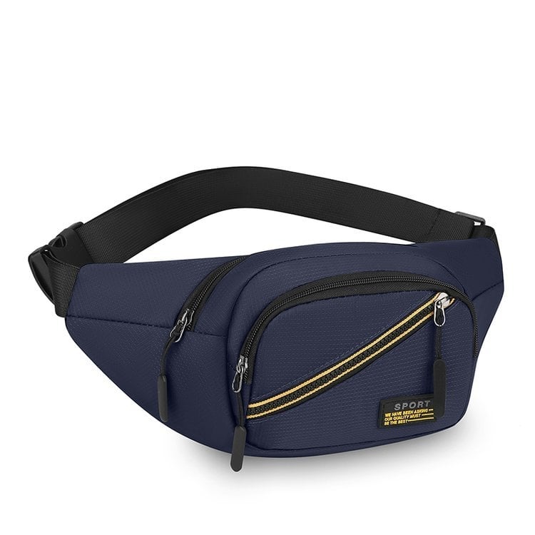 Vyrų krūtinės rankinė miesto minimalistiniam stiliui, Oxford audinys, kvėpuojanti, ultra lengva ir dėvėjimui atspari