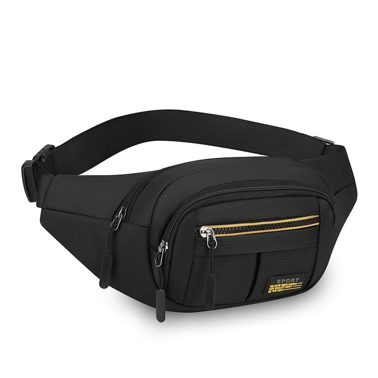 Vyrų krūtinės rankinė miesto minimalistiniam stiliui, Oxford audinys, kvėpuojanti, ultra lengva ir dėvėjimui atspari