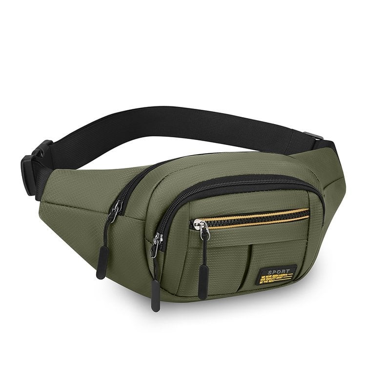 Vyrų krūtinės rankinė miesto minimalistiniam stiliui, Oxford audinys, kvėpuojanti, ultra lengva ir dėvėjimui atspari