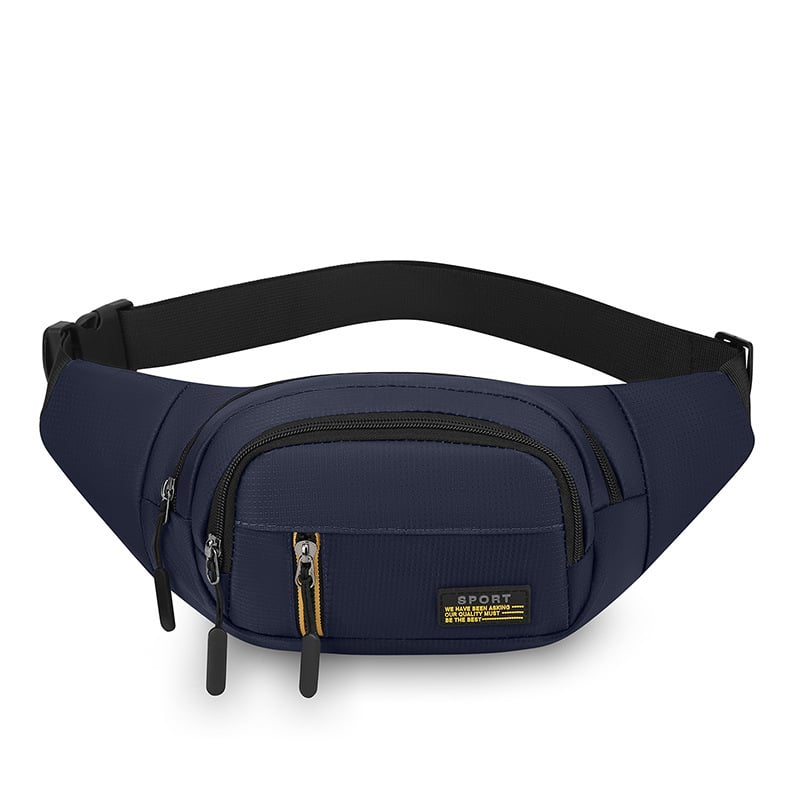 Vyrų krūtinės rankinė miesto minimalistiniam stiliui, Oxford audinys, kvėpuojanti, ultra lengva ir dėvėjimui atspari