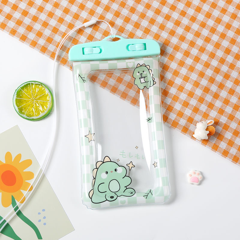 Husă impermeabilă pentru telefon cu airbag – plutitoare, compatibilă cu ecranul tactil, pentru înot și rafting, PVC, logo personalizat