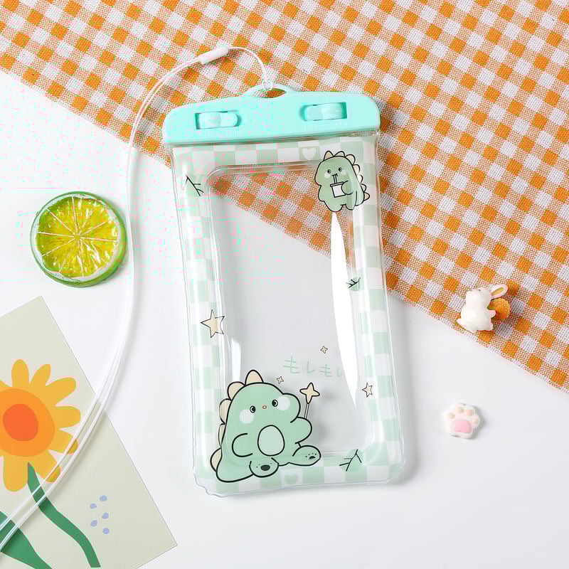 Husă impermeabilă pentru telefon cu airbag – plutitoare, compatibilă cu ecranul tactil, pentru înot și rafting, PVC, logo personalizat