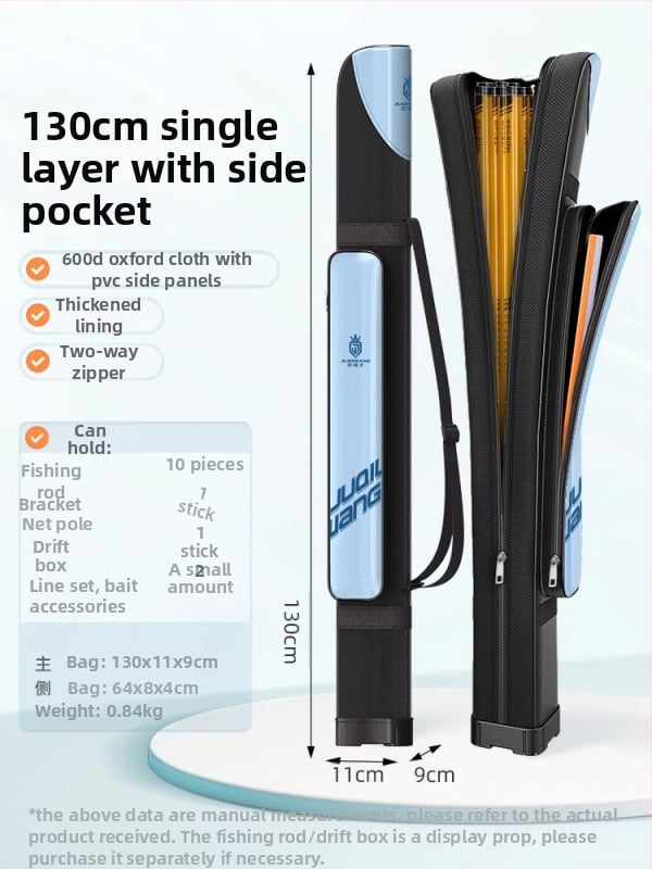 Твърд калъф за риболовни пръчки, лека мултифункционална чанта за принадлежности (Материал: Друг; Функции: Товарене на стръв; Монтиране на риболовна линия; Монтиране на пръчка; Монтиране на риболовен механизъм; Водоустойчивост: Не)