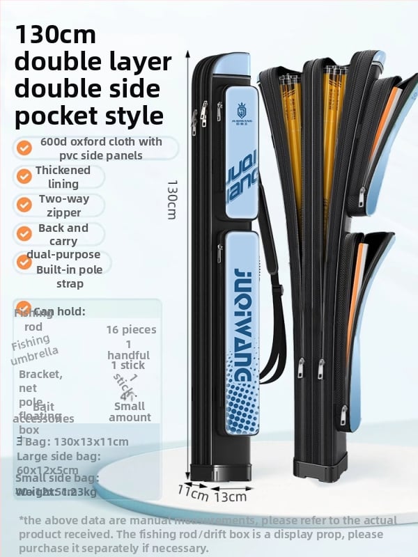 Твърд калъф за риболовни пръчки, лека мултифункционална чанта за принадлежности (Материал: Друг; Функции: Товарене на стръв; Монтиране на риболовна линия; Монтиране на пръчка; Монтиране на риболовен механизъм; Водоустойчивост: Не)