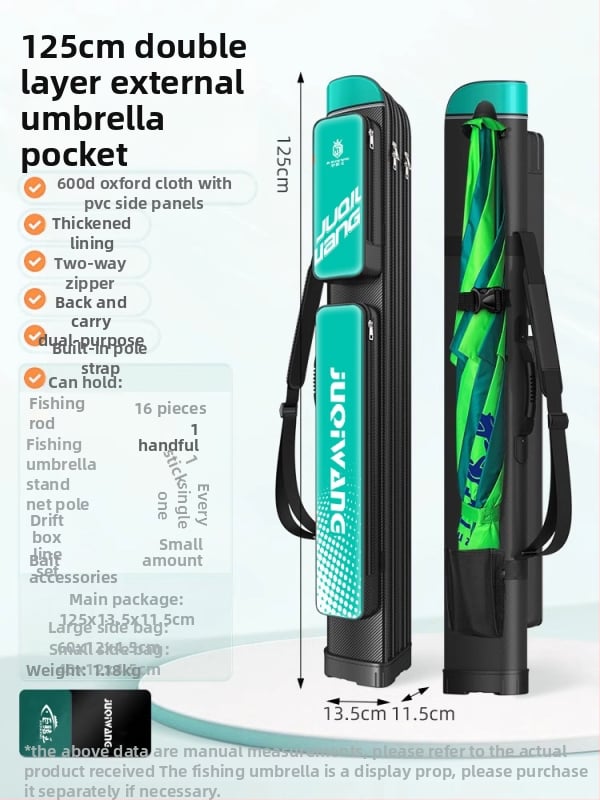 Твърд калъф за риболовни пръчки, лека мултифункционална чанта за принадлежности (Материал: Друг; Функции: Товарене на стръв; Монтиране на риболовна линия; Монтиране на пръчка; Монтиране на риболовен механизъм; Водоустойчивост: Не)