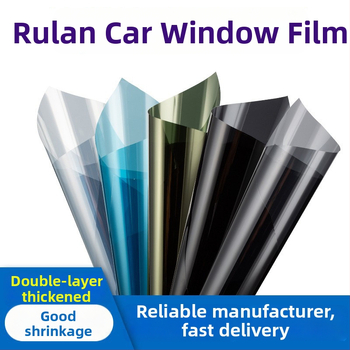 Transportlīdzekļa siltumizolācijas plēve - PET, gaismas caurlaidība 5-80%, siltuma izolācija 60%, UV aizsardzība 99%