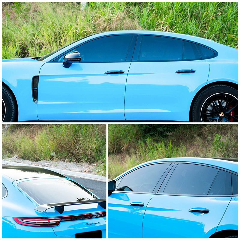 Film de izolare termică auto - PET, transmisie luminoasă 5-80%, izolație termică 60%, protecție UV 99%