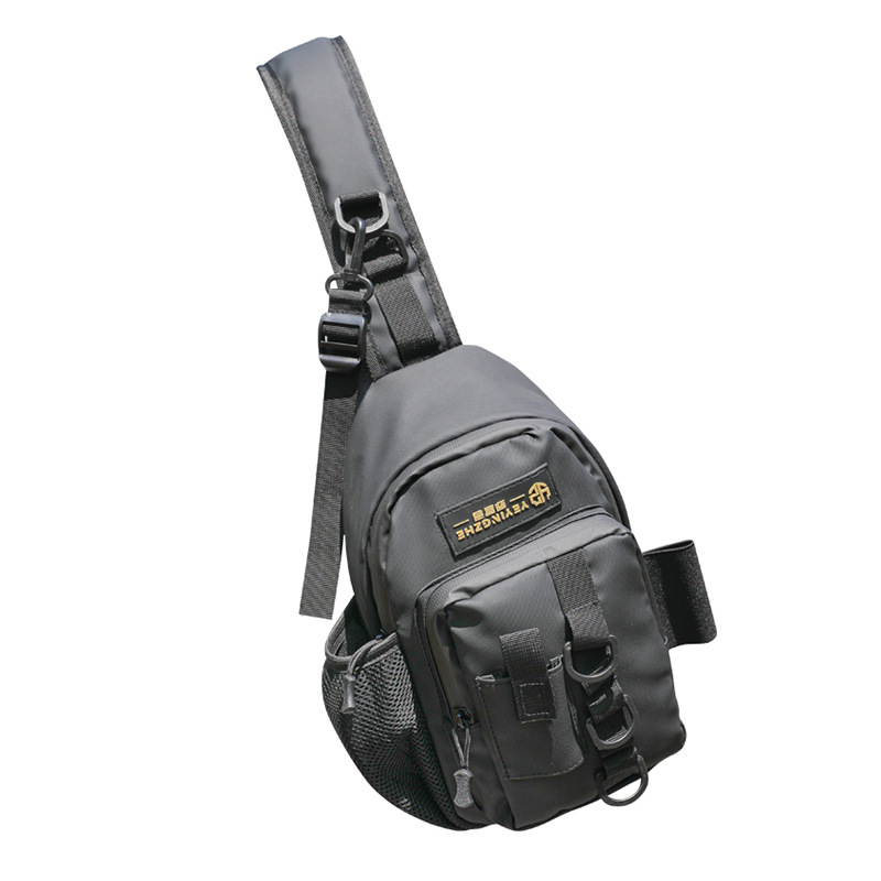 Camper риболовна чанта за оборудване — PVC материал, мултифункционална, носене като раница/презрамка/колан, не е водоустойчива