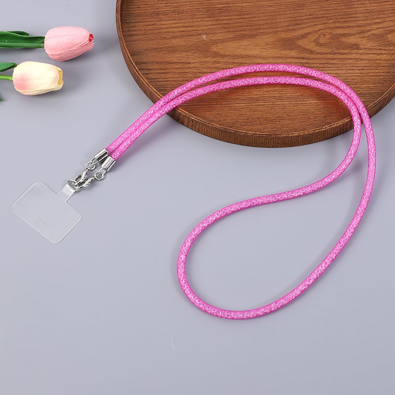 Europski stil anti-theft lanca za telefon i privjesak za torbu s mrežastim rhinestones ukrasom, duga crossbody lanac