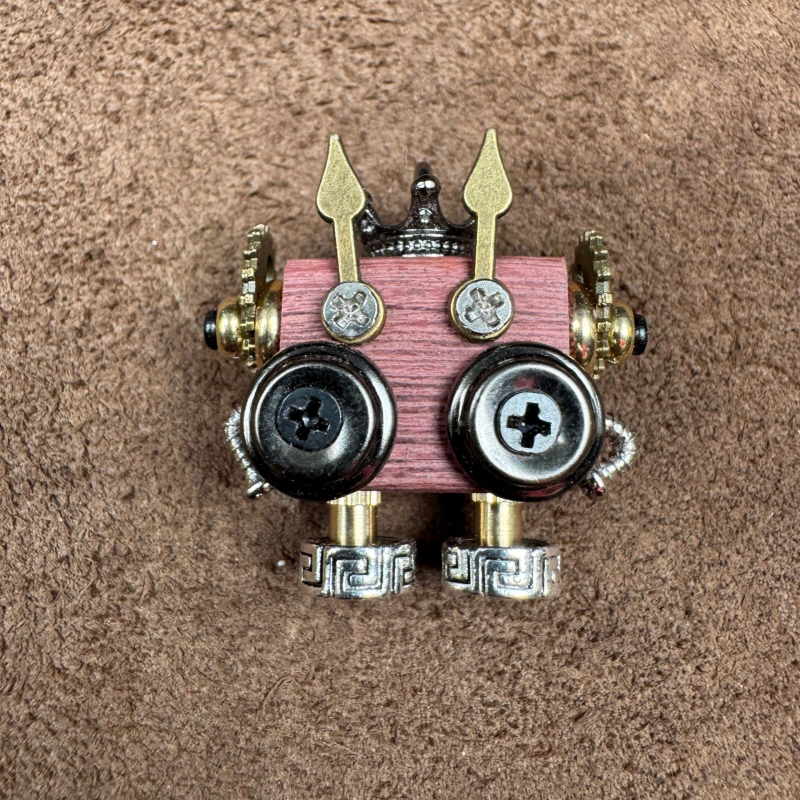 Punk robotski privjesak za ogrlicu – ručno izrađeno od legure, uzorak konstelacije/zodijaka, punk stil, vrhunski model