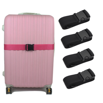 Pojas za pakiranje kofera s visokokvalitetnom PP trakom i POM kopčom; model: jedna riječ; napetost: jaka; namjena: jačanje prtljage; težina: 0,090 kg