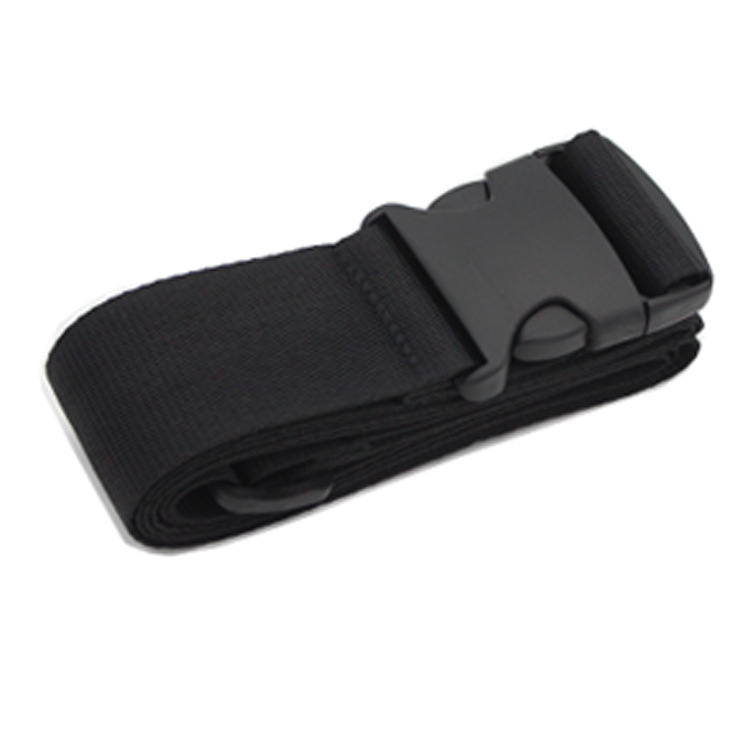 Pojas za pakiranje kofera s visokokvalitetnom PP trakom i POM kopčom; model: jedna riječ; napetost: jaka; namjena: jačanje prtljage; težina: 0,090 kg