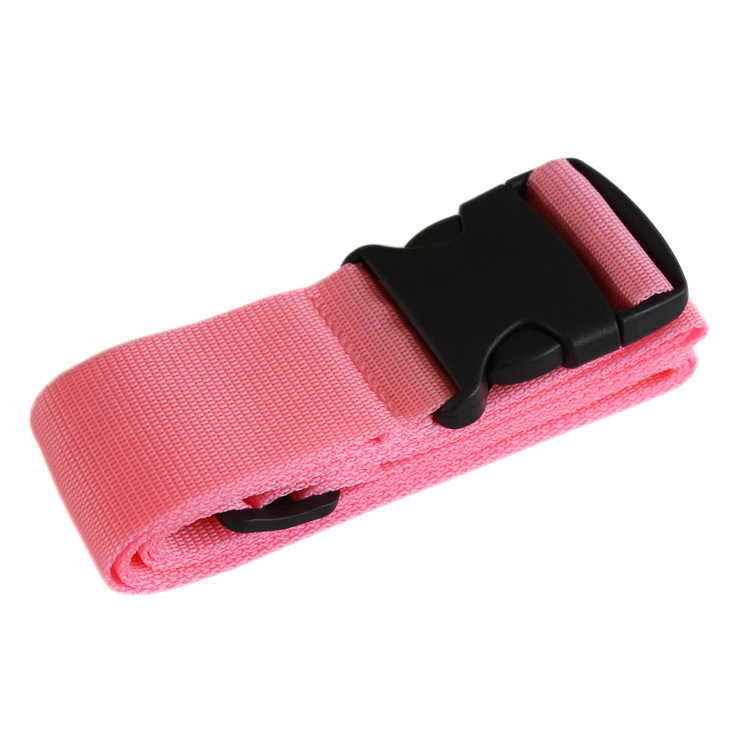 Pojas za pakiranje kofera s visokokvalitetnom PP trakom i POM kopčom; model: jedna riječ; napetost: jaka; namjena: jačanje prtljage; težina: 0,090 kg