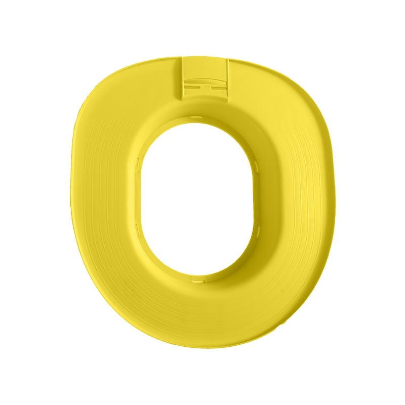 Комплект за обучение на котешки тоалет: капак, голям пръстен, малък съд, PP материал, полу-затворен дизайн