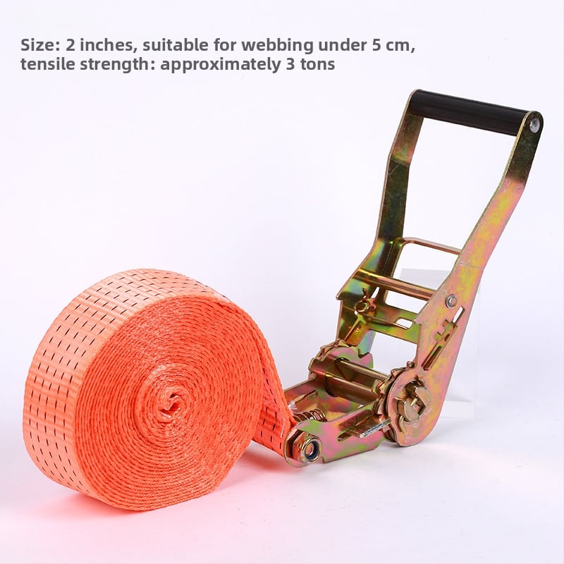 Ταινία στερέωσης εμπορευμάτων από πολυεστέρα με διπλό γάντζο, για μεταφορές και ασφάλιση φορτίου, χωρητικότητα 800 кг