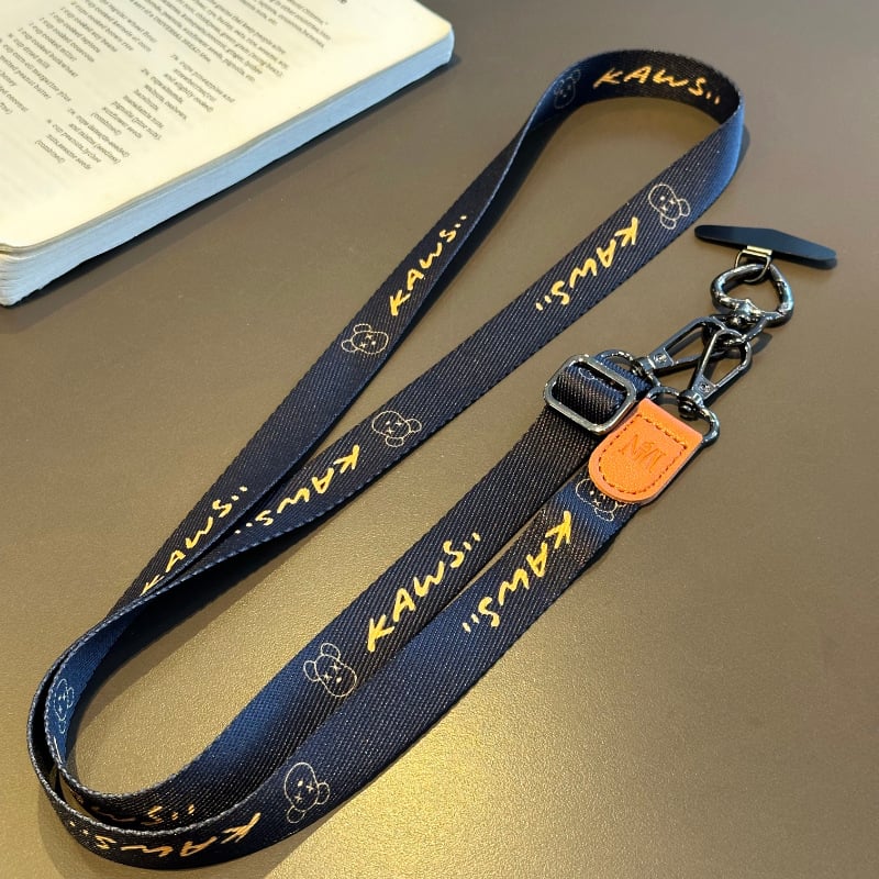 Dámsky lanyard na mobilný telefón s PP lanom a plastovou prackou