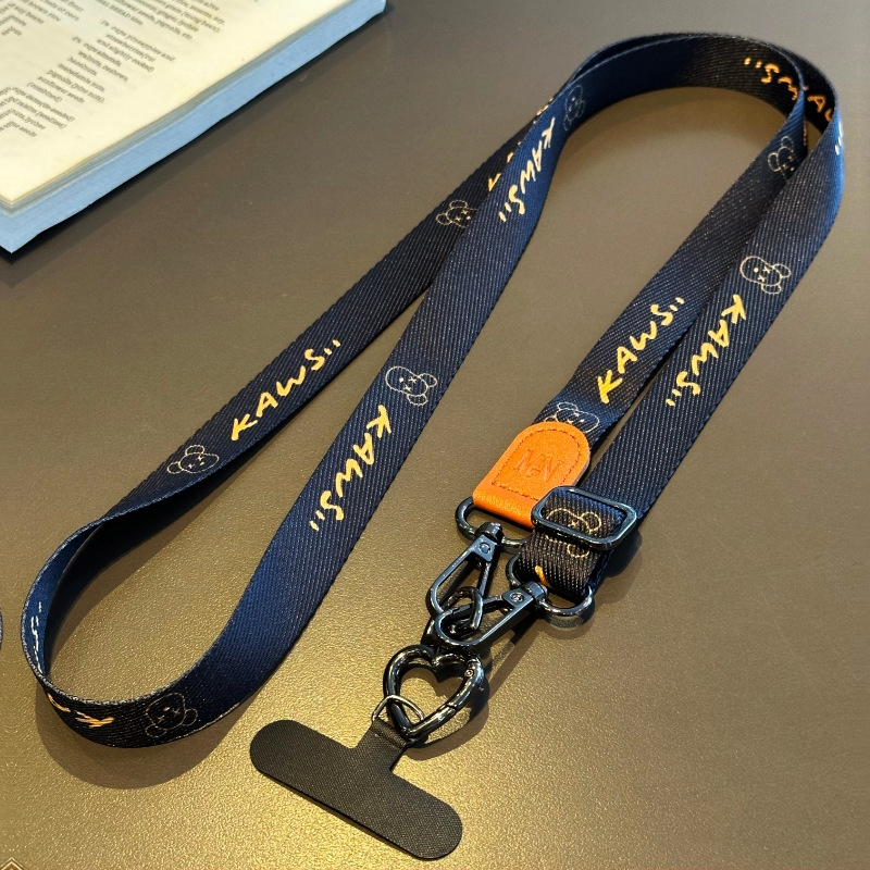 Dámsky lanyard na mobilný telefón s PP lanom a plastovou prackou