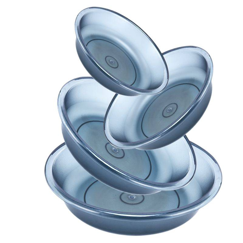 Комплект от три части: антипадна база за примамки за риболов, пластмасова тава за смесване на примамки