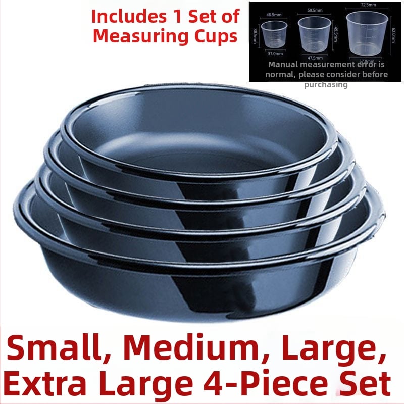 Комплект от три части: антипадна база за примамки за риболов, пластмасова тава за смесване на примамки